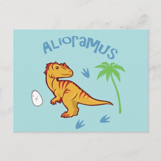 Carte Postale Cute Alioramus (Devant)