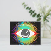 Carte Postale Cute All-Visualiser Alien Oeil Thunder_Cove (Debout devant)