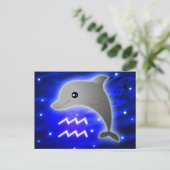 Carte Postale Cute Aquarius Zodiac (Debout devant)