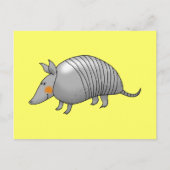 Carte Postale Cute armadillo (Devant)