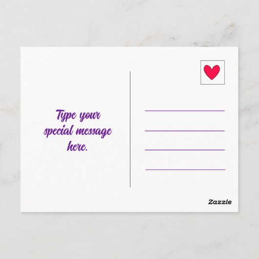 Carte Postale Cute Avoir Un Jour De Raisin Pun Alimentaire Autom (Dos)