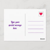 Carte Postale Cute Avoir Un Jour De Raisin Temecula Alimentation (Dos)