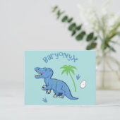 Carte Postale Cute Baryonyx (Debout devant)