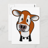 Carte Postale Cute Calf (Devant / Derrière)