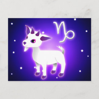 Carte Postale Cute Capricorn Zodiac