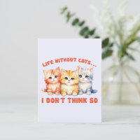 Cute Chatons Colorés - Vie Sans Chats?