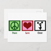 Carte Postale Cute Cheerled (Devant / Derrière)