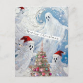 Carte Postale Cute Christmas Ghosts (Devant)