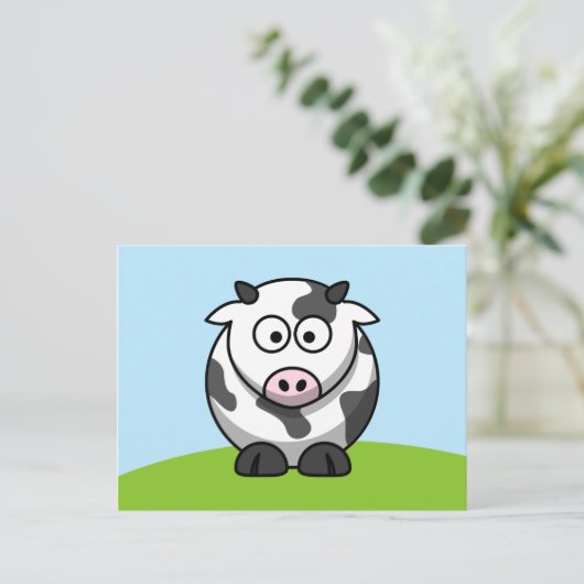 Carte postale Cute Cow (Debout devant)