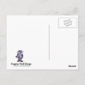 Carte postale Cute Cow (Dos)