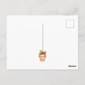 Carte Postale Cute Cupcake d'automne et Bunt Merci d'automne (Dos)