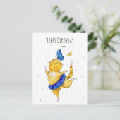 Carte Postale Cute Dancing Kitty (Debout devant)