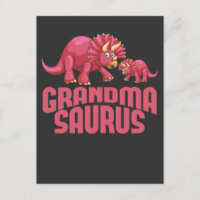 Cute Dinosaur Grand-mère Dino Grand-mère