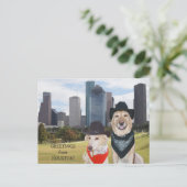 Carte Postale Cute Dogs (Debout devant)