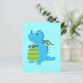 Carte Postale Cute Dragon (Debout devant)