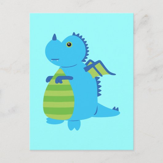 Carte Postale Cute Dragon (Devant)