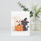 Carte Postale Cute Escouade Halloween | Sac fourre-tout (Debout devant)
