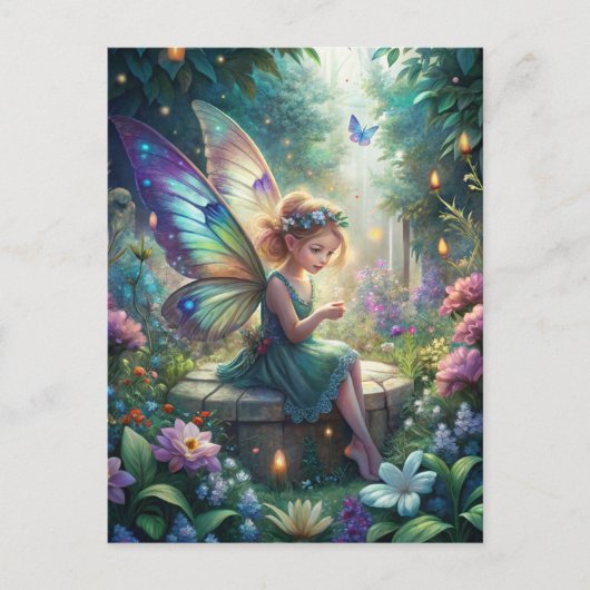 Carte Postale Cute Fairy  (Devant)