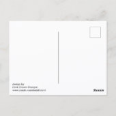 Carte Postale Cute Faites Plus De Ce Qui Vous Rend Heureux Citat (Dos)