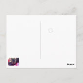 Carte Postale Cute Femme Français Bulldog Brindle Français Brown (Dos)