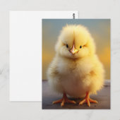 Carte Postale Cute Fosse - Animaux de ferme amusants (Devant / Derrière)