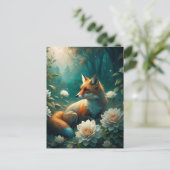 Carte Postale Cute Fox (Debout devant)