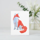 Carte Postale Cute Fox (Debout devant)