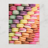 Carte Postale Cute French Macaron Cookies (Devant)