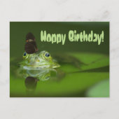 Carte Postale Cute frog (Devant)