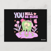 Carte Postale Cute Frog - Vous Serez À Moi (Dos)