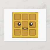 Carte Postale Cute gaufre (Devant)