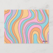 Carte Postale Cute Ghost Adoption Certificate (Dos)