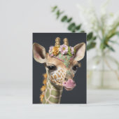 Carte Postale Cute Giraffe (Debout devant)