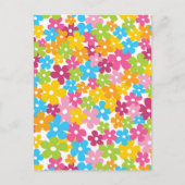 Carte Postale Cute Girly spring (Devant)