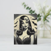 Carte Postale Cute Goth Girl (Debout devant)