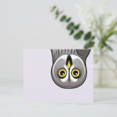 Carte Postale Cute Great Grey Owl (Debout devant)
