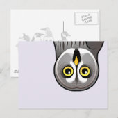 Carte Postale Cute Great Grey Owl (Devant / Derrière)