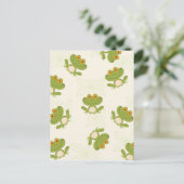 Carte Postale Cute Green Frog (Debout devant)