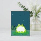 Carte Postale Cute grenouille (Debout devant)