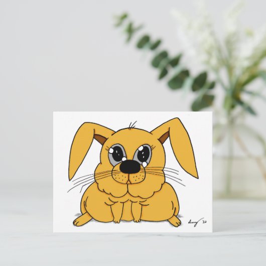 Carte postale Cute Grote Bunny (Debout devant)
