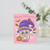 Carte Postale Cute Halloween (Debout devant)