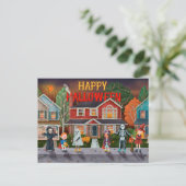 Carte Postale Cute Halloween (Debout devant)