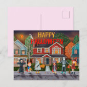 Carte Postale Cute Halloween (Devant / Derrière)