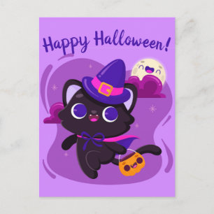 Carte Postale Cute Halloween