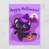Carte Postale Cute Halloween (Devant)