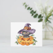 Carte Postale Cute Halloween (Debout devant)