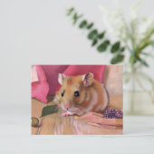 Carte Postale Cute Hamster (Debout devant)