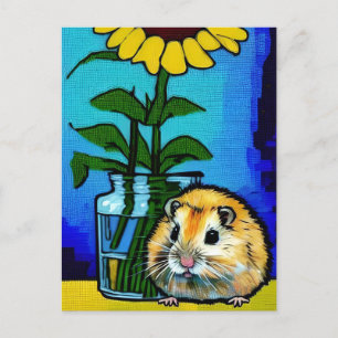 Carte postale Cute Hamster