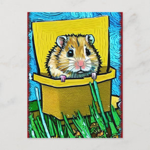 Carte postale Cute Hamster