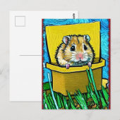Carte postale Cute Hamster (Devant / Derrière)